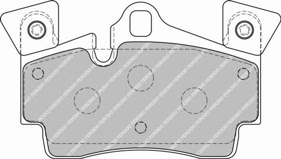 Ferodo FSL1835 - Kit pastiglie freno, Freno a disco autozon.pro