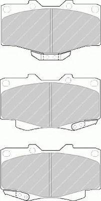 Ferodo FSL797 - Kit pastiglie freno, Freno a disco autozon.pro