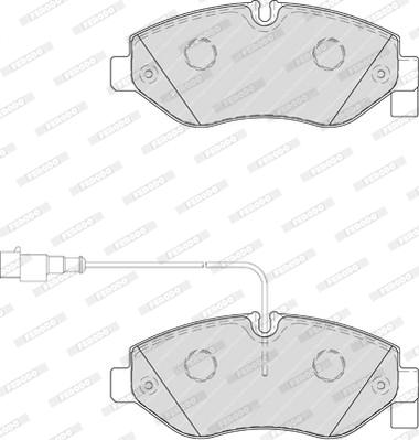 Ferodo FVR4053 - Kit pastiglie freno, Freno a disco autozon.pro