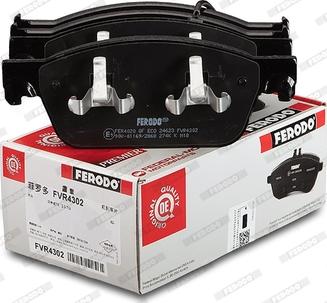 Ferodo FVR4302 - Kit pastiglie freno, Freno a disco autozon.pro