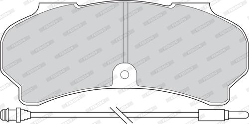 Ferodo FVR626 - Kit pastiglie freno, Freno a disco autozon.pro