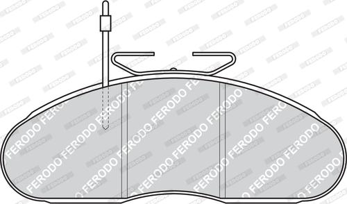 Ferodo FVR792 - Kit pastiglie freno, Freno a disco autozon.pro