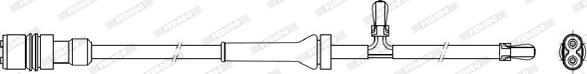 Ferodo FWI255 - Contatto segnalazione, Usura past. freno / mat. d'attrito autozon.pro