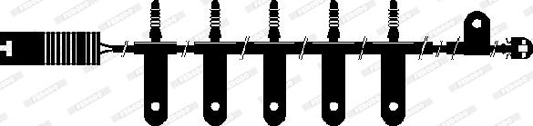 Ferodo FWI270 - Contatto segnalazione, Usura past. freno / mat. d'attrito autozon.pro
