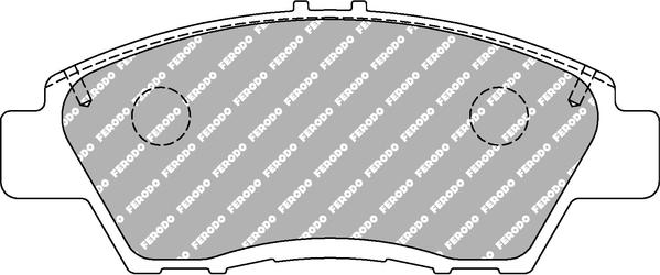 Ferodo Racing FCP4404H - Kit pastiglie freno, Freno a disco autozon.pro