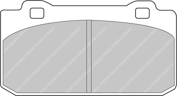 Ferodo Racing FCP441R - Kit pastiglie freno, Freno a disco autozon.pro