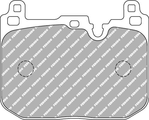 Ferodo Racing FCP4611H - Kit pastiglie freno, Freno a disco autozon.pro