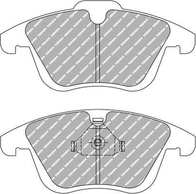 Ferodo Racing FCP4045H - Kit pastiglie freno, Freno a disco autozon.pro