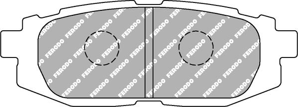 Ferodo Racing FDS4187 - Kit pastiglie freno, Freno a disco autozon.pro