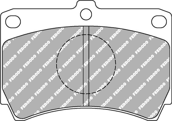 Ferodo Racing FCP487H - Kit pastiglie freno, Freno a disco autozon.pro