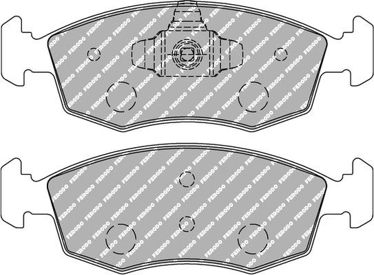 Ferodo Racing FCP4353H - Kit pastiglie freno, Freno a disco autozon.pro