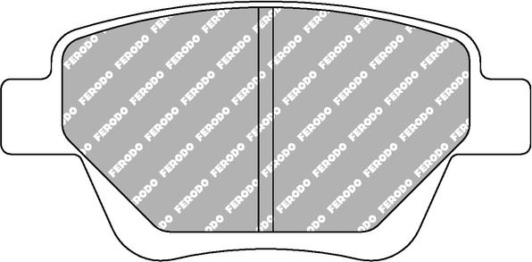 Ferodo Racing FCP4316H - Kit pastiglie freno, Freno a disco autozon.pro