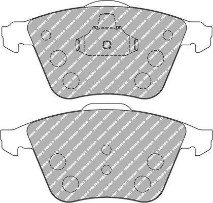 Ferodo Racing FCP4223H - Kit pastiglie freno, Freno a disco autozon.pro