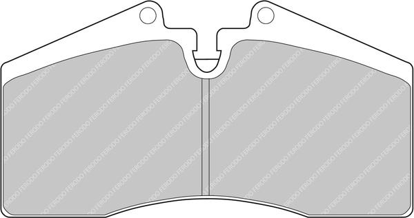 Ferodo Racing FCP560H - Kit pastiglie freno, Freno a disco autozon.pro