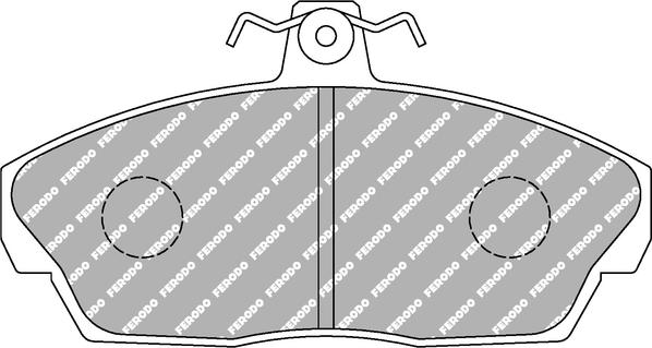 Ferodo Racing FCP613H - Kit pastiglie freno, Freno a disco autozon.pro