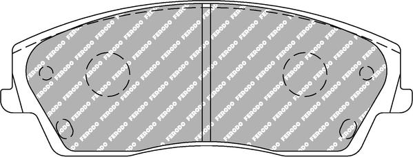 Ferodo Racing FCP1954H - Kit pastiglie freno, Freno a disco autozon.pro