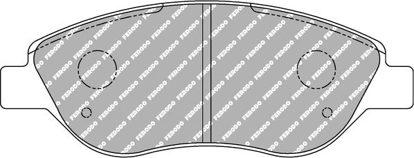 Ferodo Racing FCP1468H - Kit pastiglie freno, Freno a disco autozon.pro