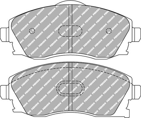 Ferodo Racing FCP1424H - Kit pastiglie freno, Freno a disco autozon.pro