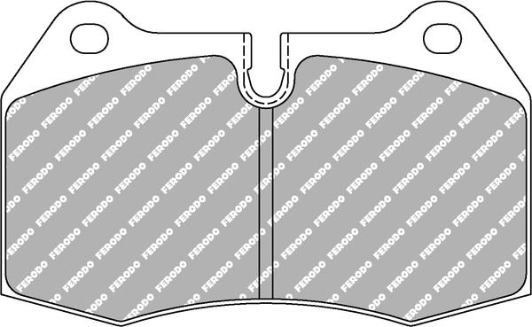 Ferodo Racing FCP1561H - Kit pastiglie freno, Freno a disco autozon.pro