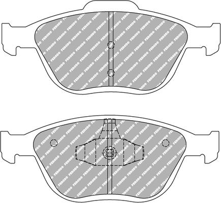 Ferodo Racing FCP1568H - Kit pastiglie freno, Freno a disco autozon.pro
