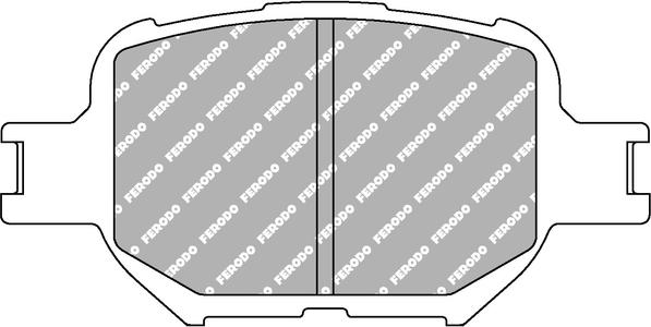 Ferodo Racing FCP1528H - Kit pastiglie freno, Freno a disco autozon.pro