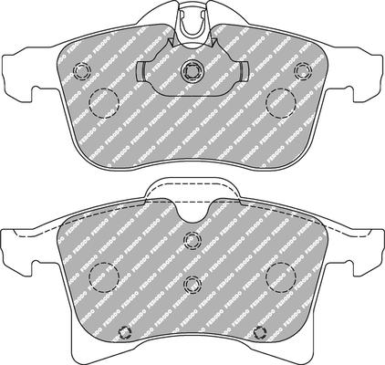 Ferodo Racing FCP1640H - Kit pastiglie freno, Freno a disco autozon.pro