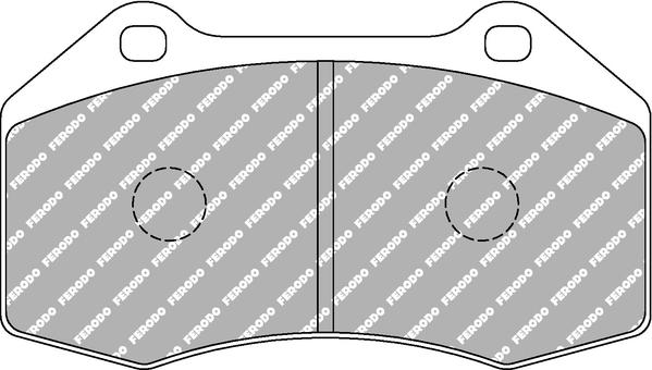 Ferodo Racing FCP1667H - Kit pastiglie freno, Freno a disco autozon.pro