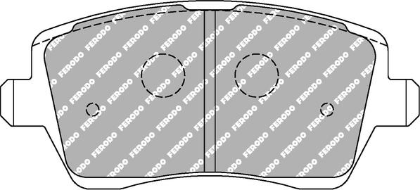 Ferodo Racing FCP1617R - Kit pastiglie freno, Freno a disco autozon.pro