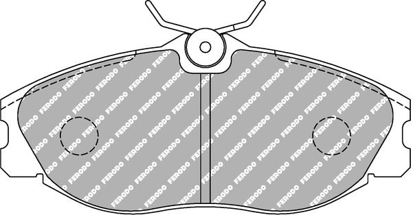 Ferodo Racing FCP1063H - Kit pastiglie freno, Freno a disco autozon.pro