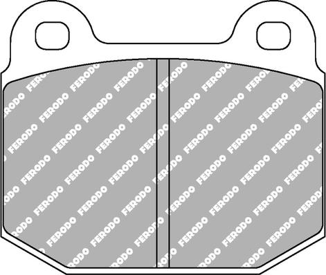 Ferodo Racing FCP116H - Kit pastiglie freno, Freno a disco autozon.pro