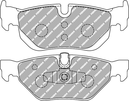 Ferodo Racing FCP1807H - Kit pastiglie freno, Freno a disco autozon.pro