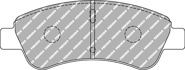 Ferodo Racing FCP1399H - Kit pastiglie freno, Freno a disco autozon.pro