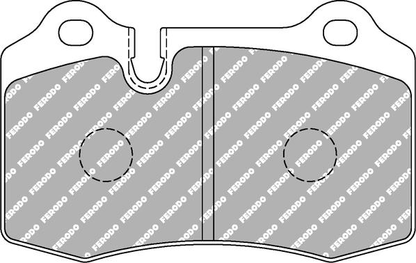 Ferodo Racing FCP1348H - Kit pastiglie freno, Freno a disco autozon.pro