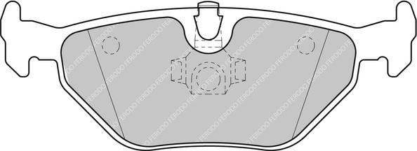 Ferodo Racing FCP1301H - Kit pastiglie freno, Freno a disco autozon.pro