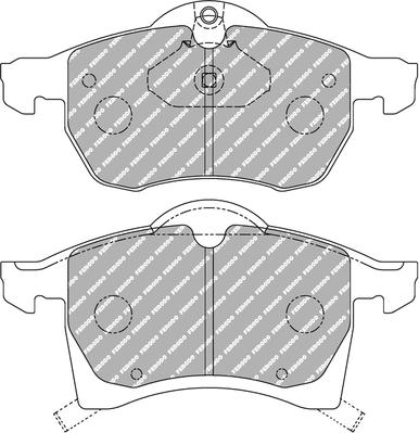 Ferodo Racing FCP1295H - Kit pastiglie freno, Freno a disco autozon.pro