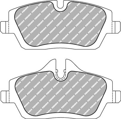 Ferodo Racing FCP1747H - Kit pastiglie freno, Freno a disco autozon.pro