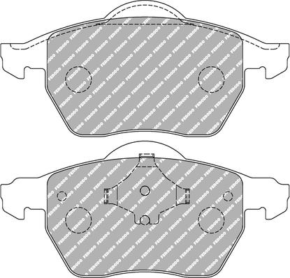 Ferodo Racing FCP1717H - Kit pastiglie freno, Freno a disco autozon.pro