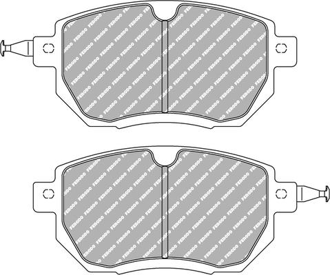 Ferodo Racing FCP1786H - Kit pastiglie freno, Freno a disco autozon.pro