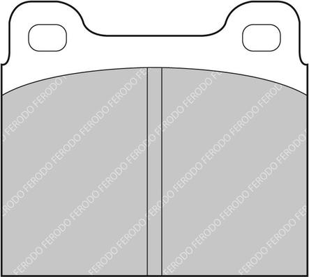 Ferodo Racing FCP2C - Kit pastiglie freno, Freno a disco autozon.pro