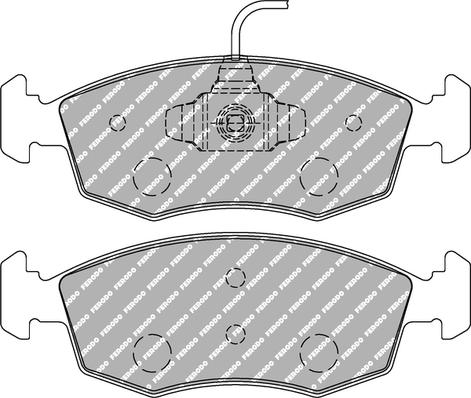 Ferodo Racing FDS4353 - Kit pastiglie freno, Freno a disco autozon.pro