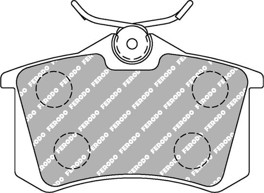 Ferodo Racing FDS1083 - Kit pastiglie freno, Freno a disco autozon.pro