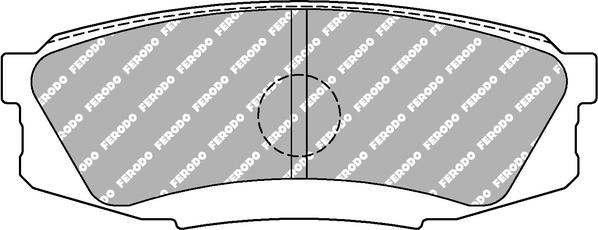 Ferodo Racing FDSE4230 - Kit pastiglie freno, Freno a disco autozon.pro