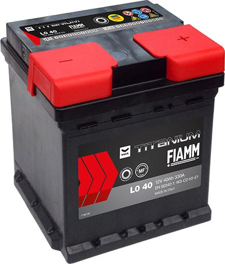 Fiamm L0 40 - Batteria avviamento autozon.pro