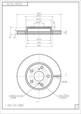 FI.BA FBD442 - Discofreno autozon.pro