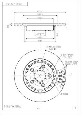 FI.BA FBD466 - Discofreno autozon.pro