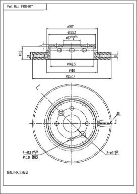 FI.BA FBD407 - Discofreno autozon.pro