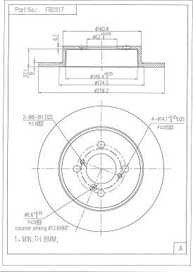 FI.BA FBD517 - Discofreno autozon.pro