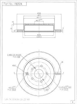 FI.BA FBD524 - Discofreno autozon.pro