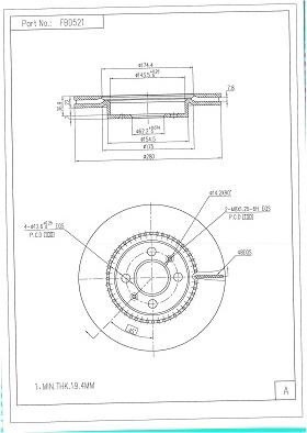 FI.BA FBD521 - Discofreno autozon.pro