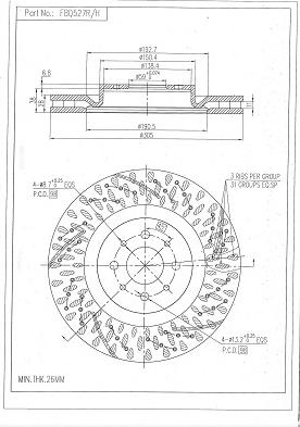 FI.BA FBD527R/H - Discofreno autozon.pro